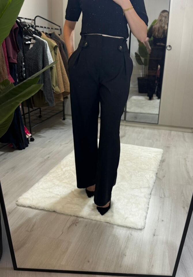 BEL DETAYLI PANTOLON