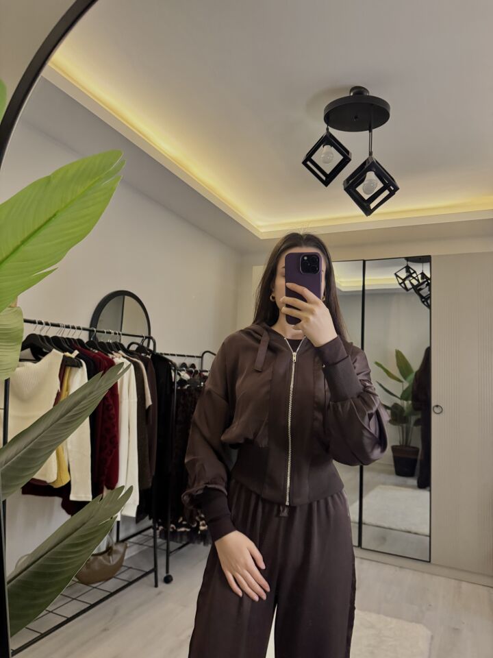 2’li Saten eşofman takımı