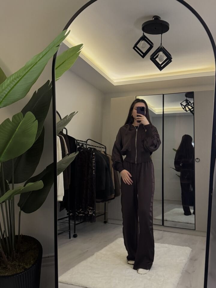 2’li Saten eşofman takımı