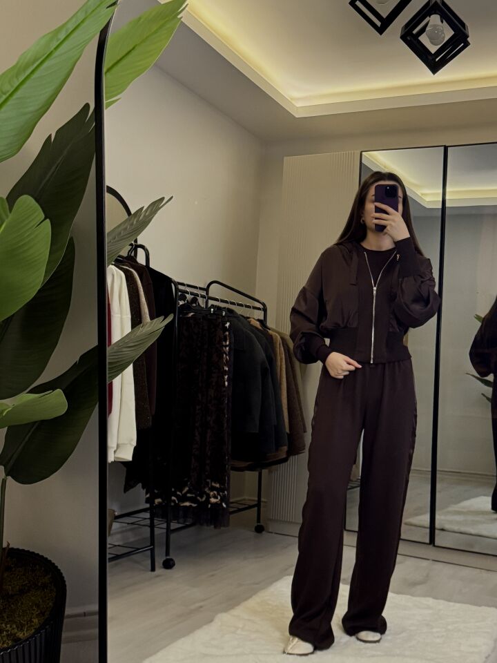 2’li Saten eşofman takımı